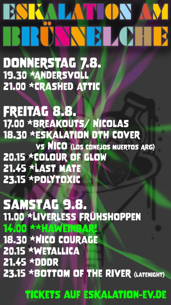 Timetable 2025